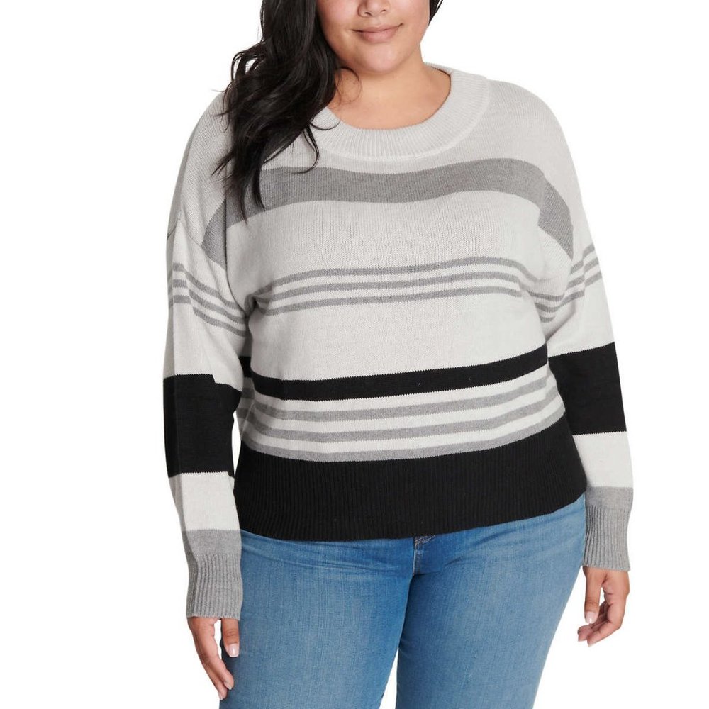 Lucky Brand Colorblock Striped Sweater XXL